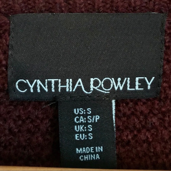 Burgundy Classy Cardigan - Picture 5 of 7